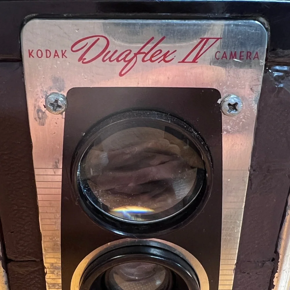 Vintage Kodak Duaflex IV TLR Camera - 620 Film - Kodet Lens - Display or Prop